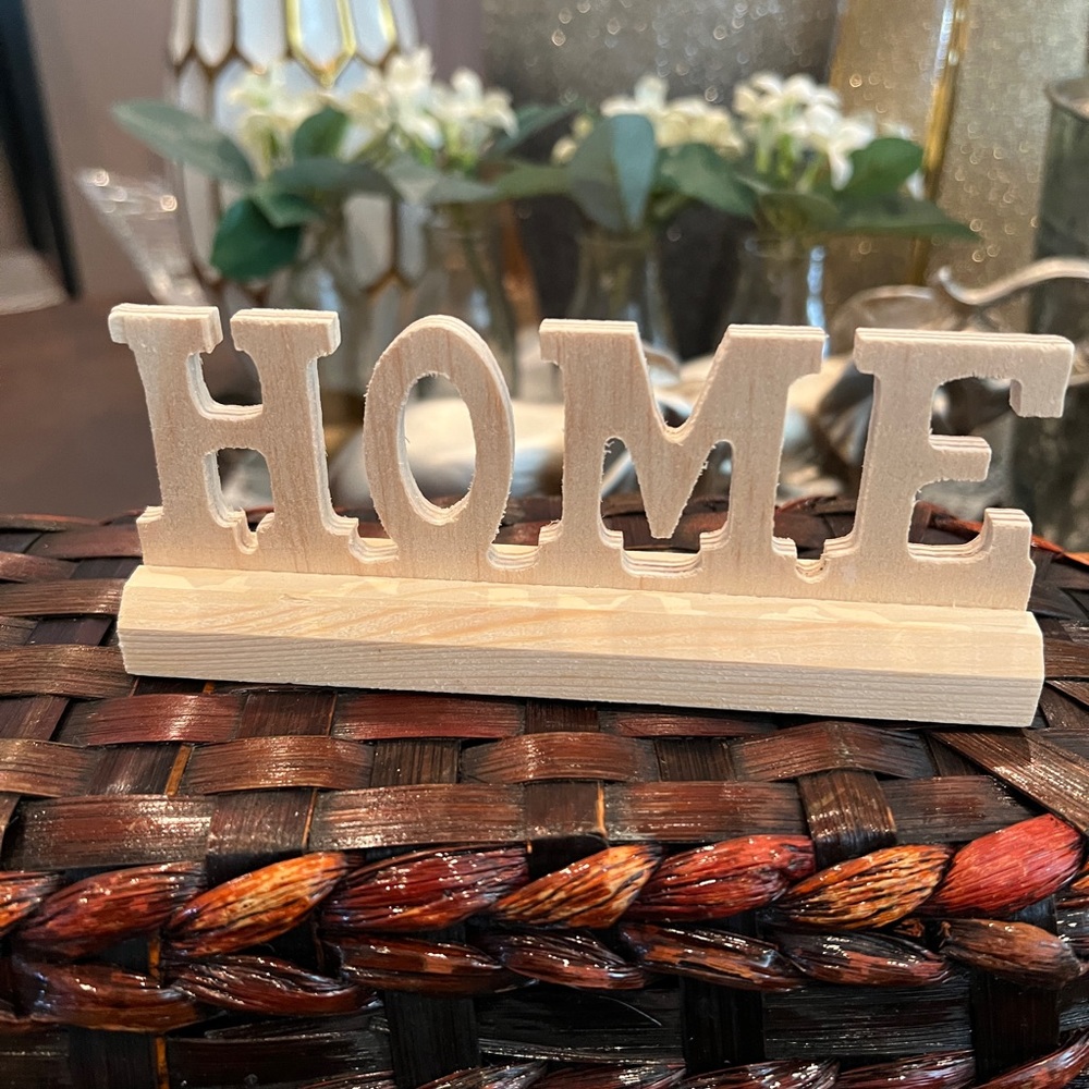 Home Wooden Sign Greenbrier International